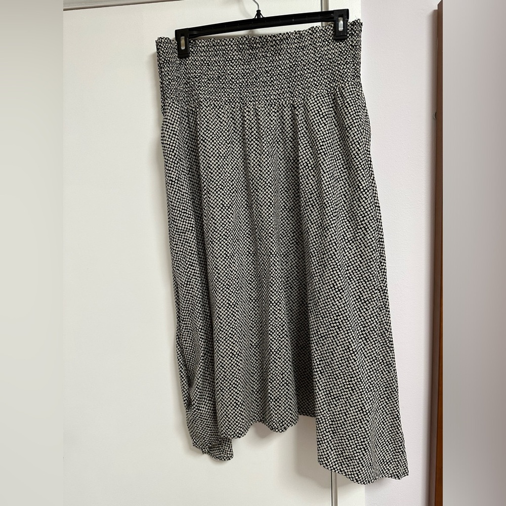 Eileen Fisher Black And White Skirt Size XL
